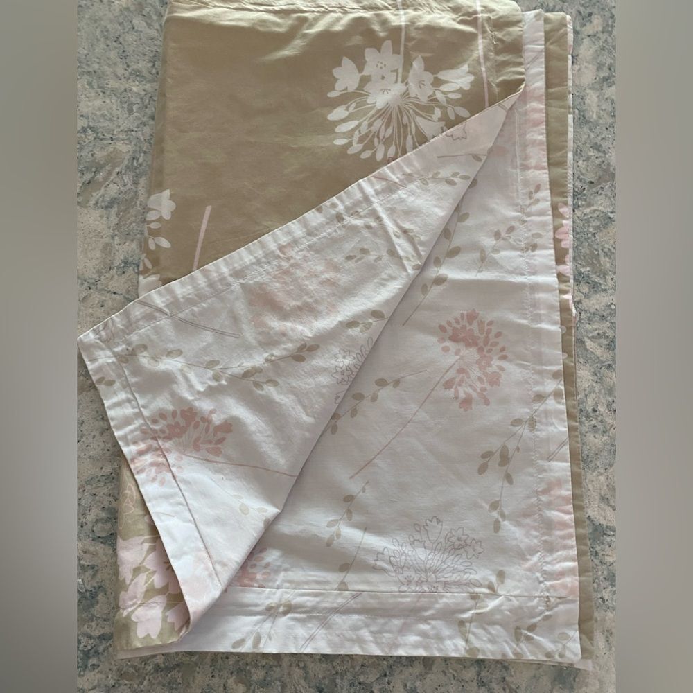 Style & Co. Home Natural Floral 100% Egyptian Cotton Pillow Shams